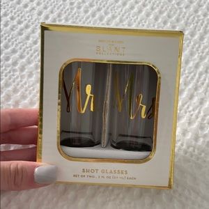 Mr & Mrs Shot Glass